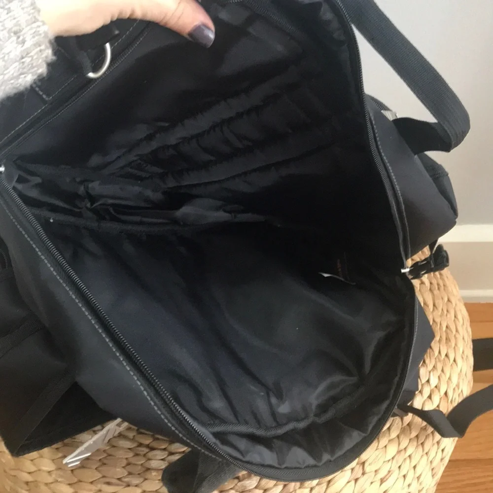 BEN SHERMAN Nylon Convertible Backpack